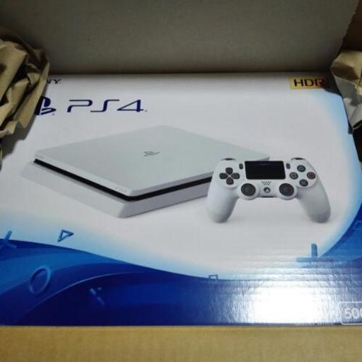 新品未開封品 PS4 ホワイト