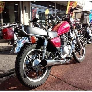 スズキ GN125H 空冷4サイクル単気筒エンジン ☆彡