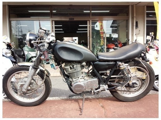 ヤマハ SR400 セパハン バックステップ オイルクーラー マフラー