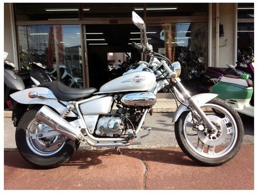 ご成約ありがとうございました。 NO.1664 マグナ50 (MAGNA) クラッチ付き4速ミッション車 セルスタート付き ☆彡