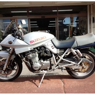 スズキ  GSX400Sカタナ 水冷4サイクル4気筒エンジン ヨシムラサイクロンマフラー ☆彡