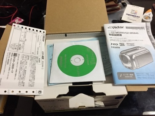 everio HARD DISK MOVIE GZ-MG840 中古