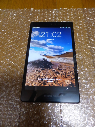 値下げ　美品　AQUOS PAD SH-08E　SIMロック解除　SIMフリー