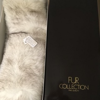 ブルーフォックス ショール  SAGA FURS             成人式に1度だけ使用