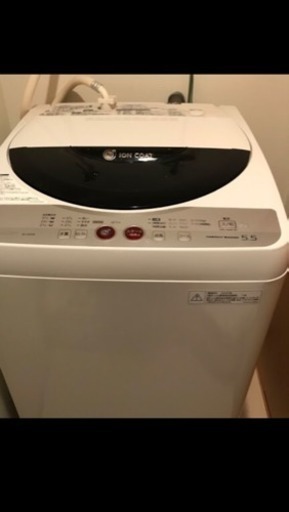 洗濯機 SHARP ES-GE55K 10年制