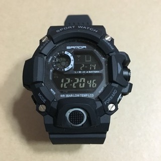 最終値下げ  限定1個  SANDA デジタル腕時計