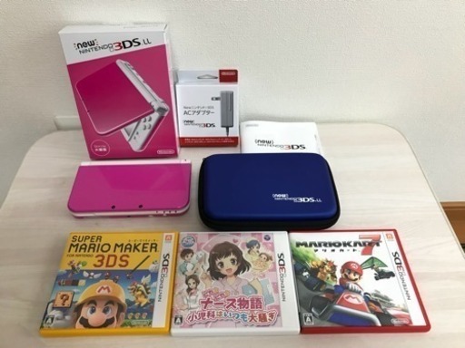 超美品Nintendo3DSLL本体+ソフト