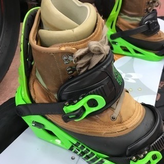 バートンのボード&ブーツにk2バインディングの3点セット男性用