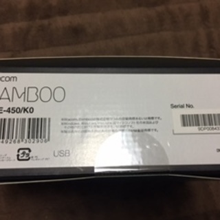 ペンタブ Wacom Bamboo MTE-450　※未使用
