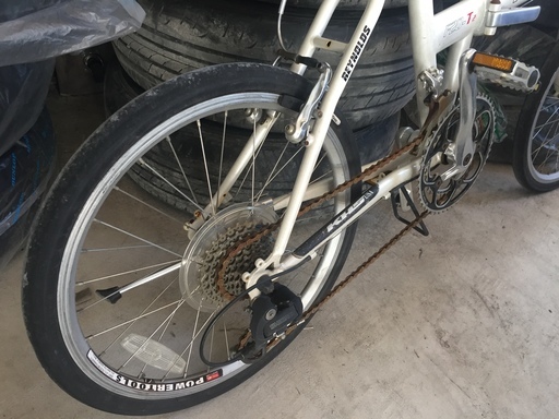 KHS F-20T2 高級折りたたみ自転車 ミニベロ 車庫保管 (こたろう) 越谷  