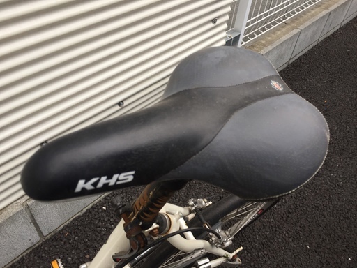 KHS F-20T2 高級折りたたみ自転車 ミニベロ 車庫保管 (こたろう) 越谷  