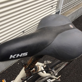 KHS F-20T2 高級折りたたみ自転車 ミニベロ 車庫保管