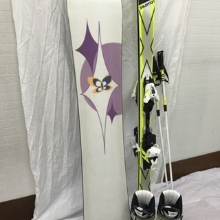 バートンのボード&ブーツにk2バインディングの3点セット男性用