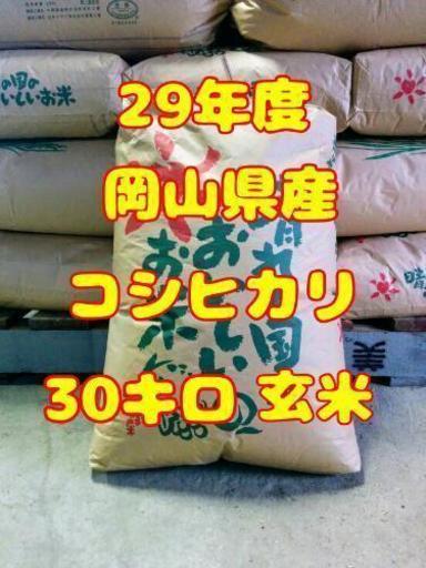 29年度コシヒカリ30kg