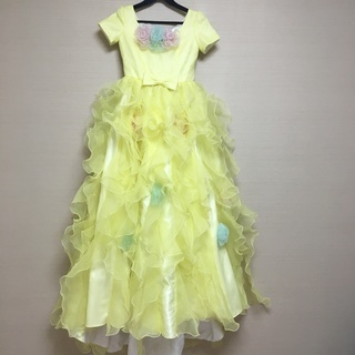 定価６万円  ロングドレス イエロー １２０ １３０ ハロウィン