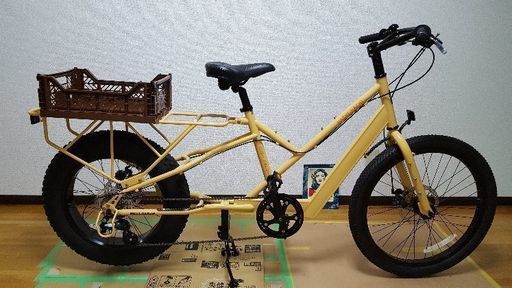 値下げした！かっこいい黄色 あさひ 88サイクル パパチャリ ブルー