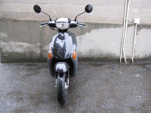 スズキ　レッツ4　CA45A　4スト黒スクーター