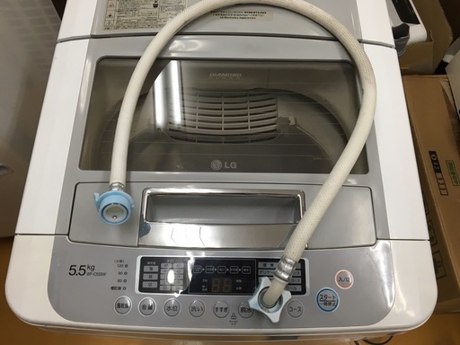 LG 全自動洗濯機 5.5kg WF-C55SW 2011年製