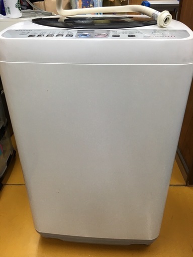 SHARP シャープ 全自動洗濯機 6.0kg ES-FG60J-H 2009年製