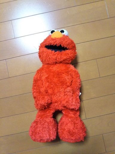 エルモ笑う人形 いちご 古河のおもちゃ 人形 の中古あげます 譲ります ジモティーで不用品の処分