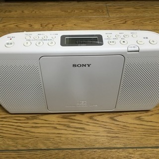 SONY 14年製 ポータブルCDラジオ ZS-E20CP パー...