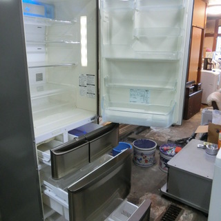 ナショナル 455L 5ドア 冷凍冷蔵庫 NR-462T-SR 2008年制