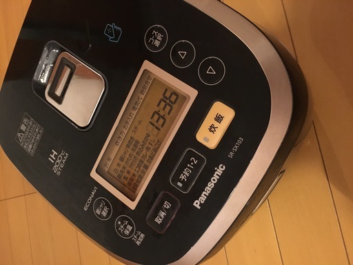 （中古）パナソニック　1.0L 0.5～5.5合スチームIH炊飯器　SR-SX103
