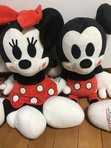 巨大ミッキーミニーペア ぬいぐるみ ととろ 那覇のその他の中古あげます 譲ります ジモティーで不用品の処分 巨大ミッキーミニーペア ぬいぐるみ ととろ 那覇のその他の中古あげます 譲ります ジモティーで不用品の処分