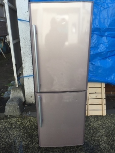 三菱ノンフロン冷凍冷蔵庫 MR_H26Wピンク256L 2013年製