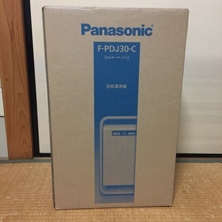 【値下げ】Panasonic 空気清浄機 中古 説明書付き