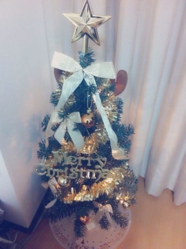 クリスマスツリー 90cm ほぼ新品 ケースあり