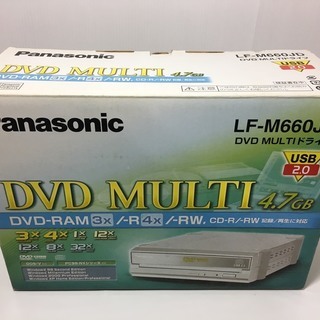 新品☆☆Panasonic DVD MULTI ドライブ LF-...