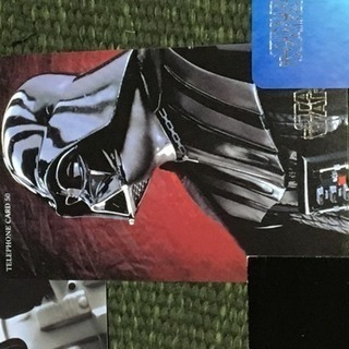 『スターウォーズ』台紙付き 未使用テレカ5枚セット