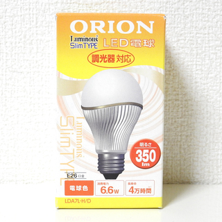 LED電球 ORION Luminous SlimTYPE 電球...