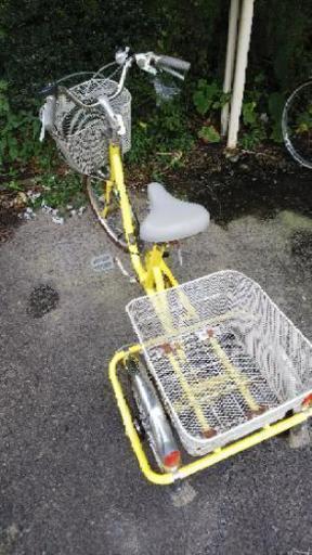 中古の大人用三輪車