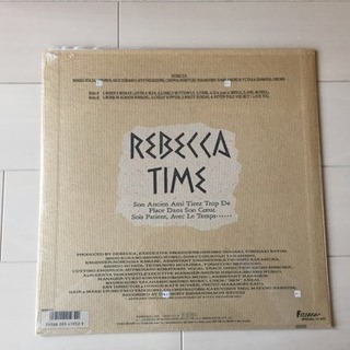 レベッカ Rebecca Time Lp レコード アルバム Cocoa 新札幌の本 Cd Dvdの中古あげます 譲ります ジモティーで不用品の処分