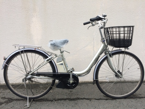 ブリヂストン アシスタ 新基準 子供乗せ 8,1AH パス ナチュラ ビビ 神戸市 電動自転車