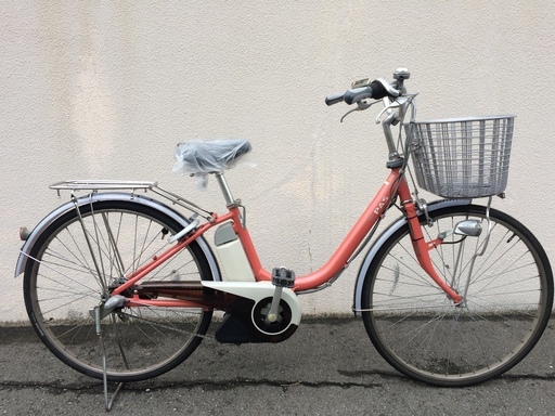地域限定送料無料　ヤマハ　パス　新基準　子供乗せ　26インチ　ビビ　アシスタ　神戸市　電動自転車