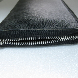 訳あり　正規品　ルイヴィトン　ダミエ　グラフィット　ジッピーオーガナイザー　財布　長財布　ラウンドファスナー