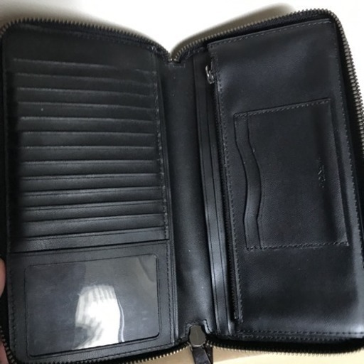コーチ coach ダブルジップ レザー メンズ カード 長財布 | hahr.am