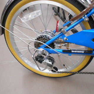 子供自転車　２０インチ　６段変速　オートライト　新品　