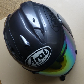 Arai RAPIDE SUPER L アライ ラパイドSR ブラック Lサイズ 59-60CM フルフェイス ヘルメット 中古 3