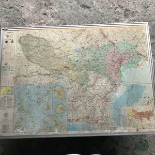 昔の地図 昭和59年製 関東地図