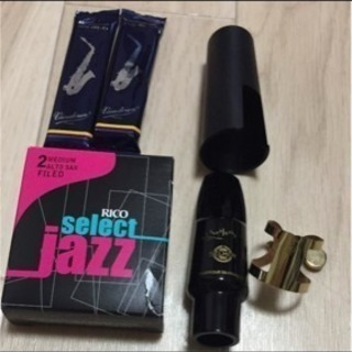 【超美品】アルトサックス シャイニーケース付き 【セルマー マウスピース&リガチャー】