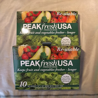 PEAKfreshUSA 野菜　果物　保存バック　14枚