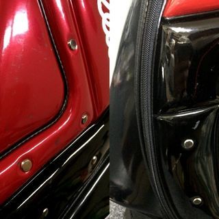 美品 タイトリスト エナメル キャディバッグ CB431 ゴルフバッグ 星 翼