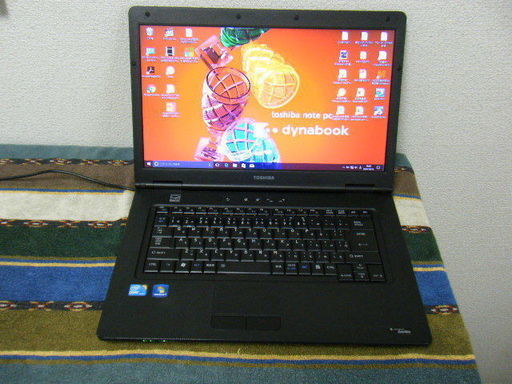 東芝 dynabook/MS Office2016/Core i3/HDD160GB/メモリ4GB/DVD/Wi-Hi/Win10/クローンディスク付