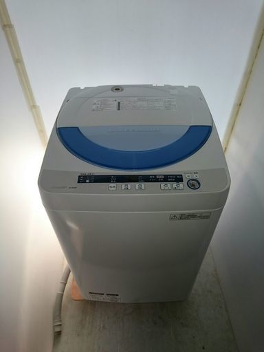 シャープ　5.5キロ　洗濯機　風乾燥機能付き　2015年製　お譲りします