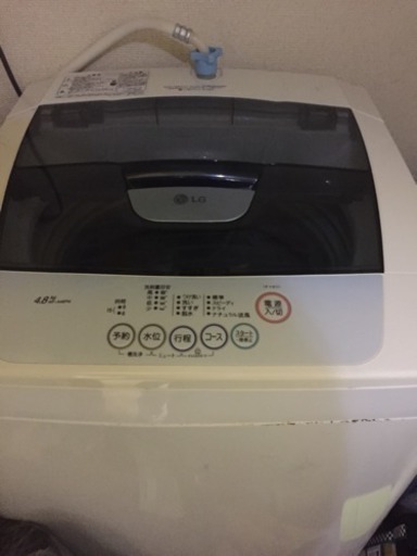 洗濯機 LG WF-A48PW 4.8kg