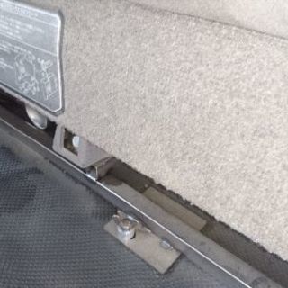 ハイエースDXに 後部座席用シート